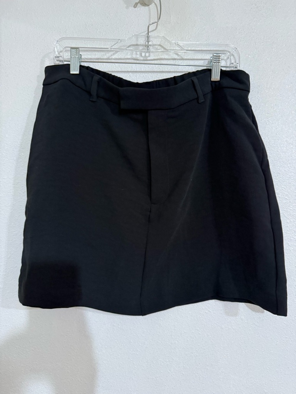 A new day Black High-Waist Mini Skirt